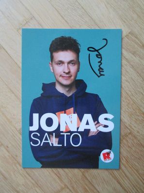 Radio Hamburg Moderator Jonas Salto - handsigniertes Autogramm!!!