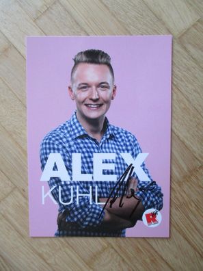 Radio Hamburg Moderator Alex Kühl - handsigniertes Autogramm!!!