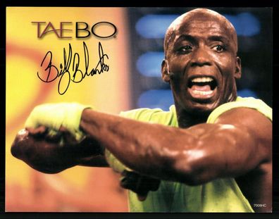 Billy Blanks Autogrammkarte TOP ## BC G 30412