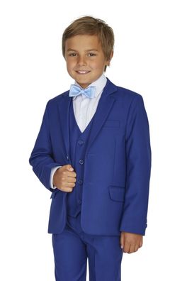 Festlicher Kinder Jungen Anzug 5tlg. royalblau Kommunionanzug Hochzeitsanzug