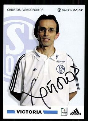 Christos Papadopoulos Schalke 04 2006/07 1. Karte+ A 62701