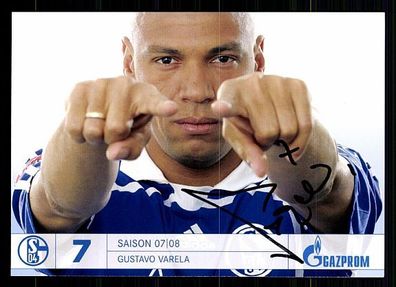 Gustavo Varela FC Schalke 04 2007-08 Autogrammkarte+ + A 62735
