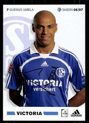 Gustavo Varela Schalke 04 2006/07 1. Karte TOP + A 62706
