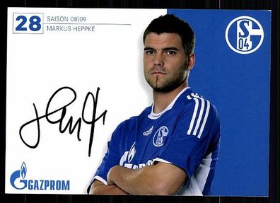 Markus Heppke Schalke 04 2008/09 Autogrammkarte+ + A 62774