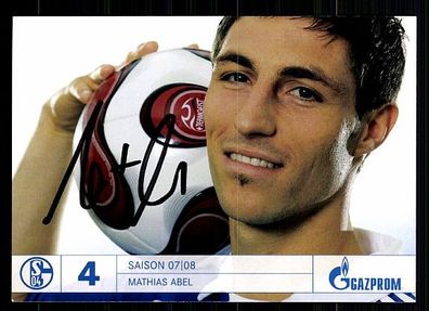 Mathias Abel Schalke 04 2007/08 Autogrammkarte + A 62743