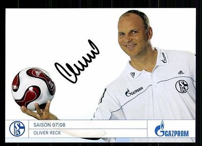 Oliver Reck FC Schalke 04 2007-08 Autogrammkarte+ + A 62749
