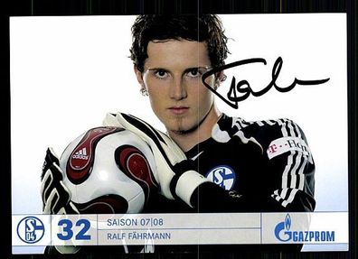 Ralf Fährmann FC Schalke 04 2007-08 Autogrammkarte + A 62752