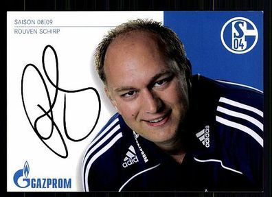 Rouven Schirp FC Schalke 04 2008-09 Autogrammkarte+ A 62785
