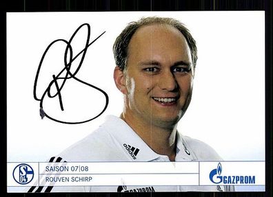 Rouven Schirp Schalke 04 2007/08 Autogrammkarte + A 62753