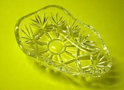 Kleine Glasschale Mini Schale Dekoschale Kristallschale für Snacks Dips 15 x 9,5 cm