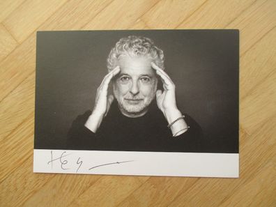 Künstler, Autor und Schauspieler André Heller - handsigniertes Autogramm!!