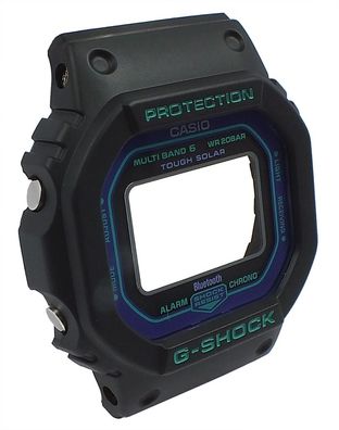 Casio G-Shock Gehäuse CASE/ CENTER ASSY Mineralglas schwarz GW-B5600BL