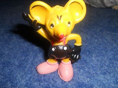 kleine MIcky Maus-Spielfigur aus Kunststoff - schwarze Hose