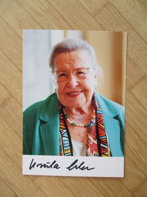 Bundesministerin a.D. CDU Prof. Dr. Ursula Lehr - handsigniertes Autogramm!!