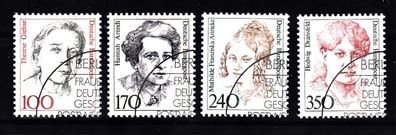 1988 Bund Frauen MiNr. 1390-1393, Sonderstempel Berlin
