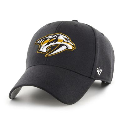 NHL Nashville Predators Cap Basecap Baseballcap MVP 194165817617 Kappe schwarz