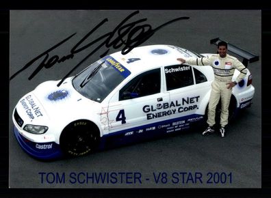 Tom Schwister Foto Original Signiert Motorsport ## BC G 30504