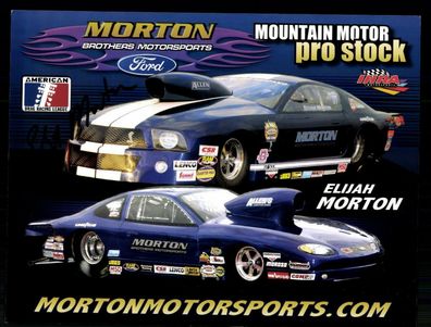 Elijah Morton Autogrammkarte original Signiert Motorsport ## BC G 30511