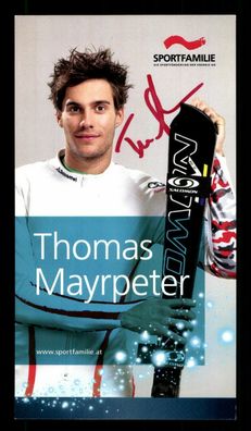 Thomas Mayrpeter Autogrammkarte Original Signiert Skialpine ## BC G 30487