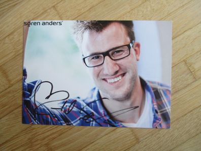 Sternekoch Sören Anders - handsigniertes Autogramm!!