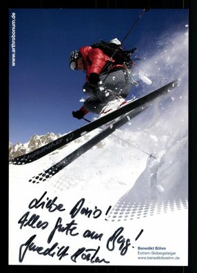 Benedikt Böhm Autogrammkarte Original Signiert Skibergsteiger ## BC G 30655