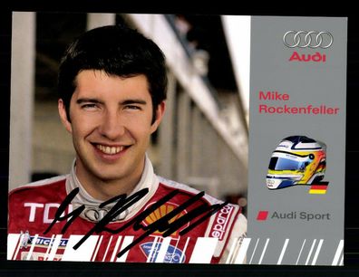 Mike Rockenfeller Autogrammkarte Original Signiert Motorsport ## BC G 30695