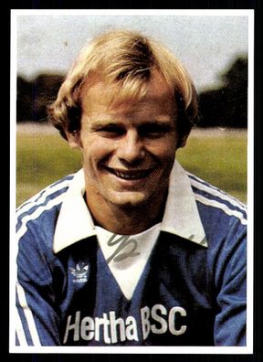 Michael Sziedat Autogrammkarte Hertha BSC Berlin Spieler 70er Jahre Orig Sign