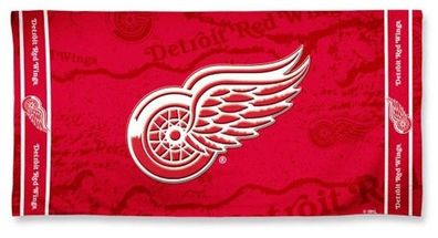 NHL Badetuch Detroit Red Wings Handtuch Strandtuch Beach Towel 099606244901