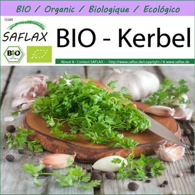 SAFLAX - BIO - Kerbel - Anthriscus - 800 Samen