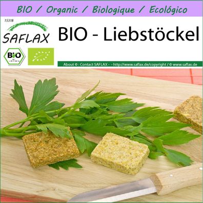 SAFLAX - BIO - Liebstöckel - Levisticum - 100 Samen