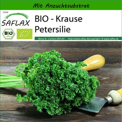 SAFLAX - BIO - Krause Petersilie - Petroselinum - 800 Samen