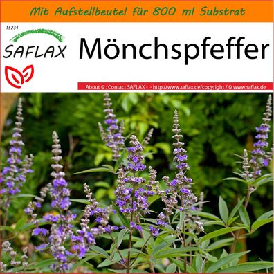 SAFLAX Garden in the Bag - Mönchspfeffer - Vitex - 30 Samen