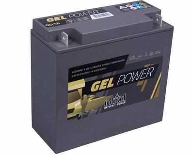 GEL-POWER GEL12-16 OE - High Performance Batterie 12V/16Ah Hochwertig S12/17 G5