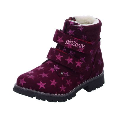 girlZ onlY Schlupf/ Klettstiefelette Warmfutter