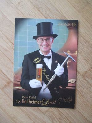 18. Bellheimer Lord 2018/2019 Peter Reifel - handsigniertes Autogramm!!!