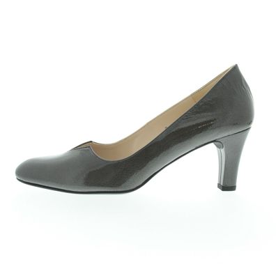 Amaru Damenschuhe Größe 38,5 Rio Lack Taupe Pumps Glattleder Ohne Verschluss