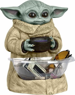 Rubies 3202234 - GROGU - The Child, The Mandalorian Baby Yoda Small Candy Bowl Holder