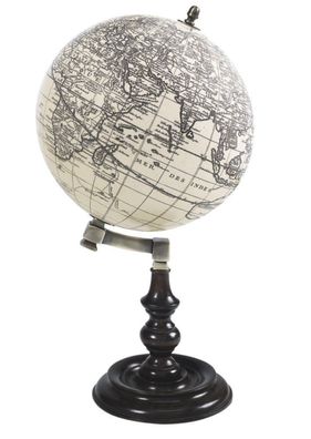 Globus, Tischglobus, Schreibtisch Globus im Louis Seize Stil um 1790