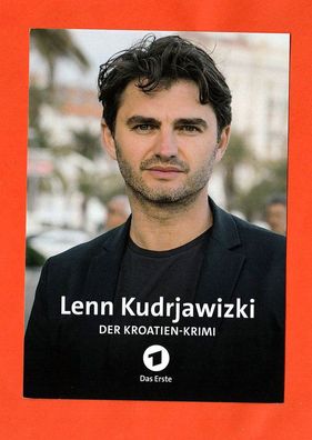 Lenn Kudrjawizki ( deutscher Schauspieler und Musiker ) - Autogrammkarte