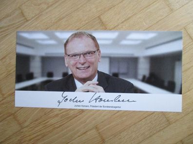 Präsident Bundesnetzagentur Jochen Homann - handsigniertes Autogramm!!