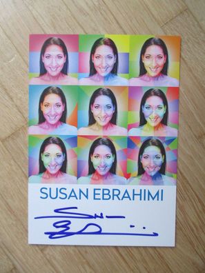 Schlagerstar Susan Ebrahimi - handsigniertes Autogramm!!