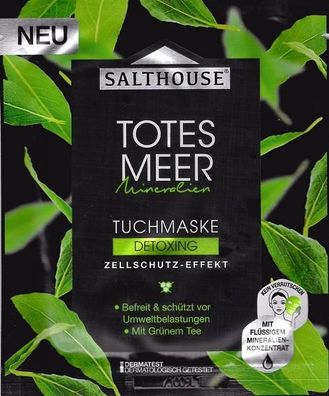 Salthouse Totes Meer Tuchmaske Detoxing 1 Stück