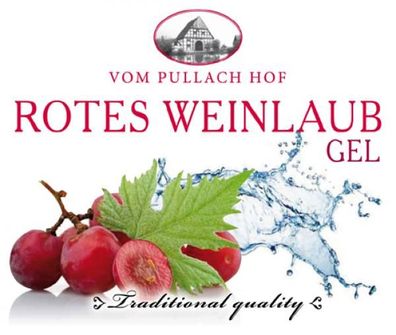 Pullach Hof rotes Weinlaub Gel 500 ml