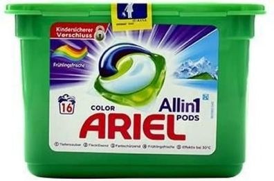 Ariel Color Allin1 Pods Frühlingsfrische 16 WL