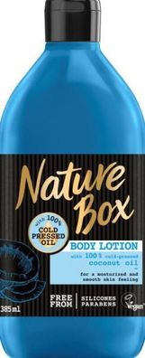 Nature Box Bodylotion mit Kokosnuss-Öl 385 ml