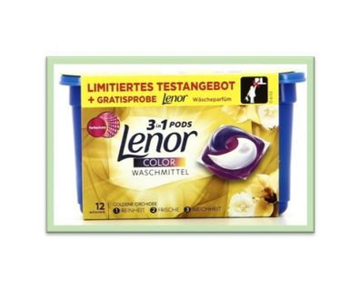 Lenor Color 3in1 Pods Goldene Orchidee 12 Pods