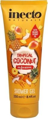 Inecto Shower Gel Tropical Coconut Infusion 250 ml