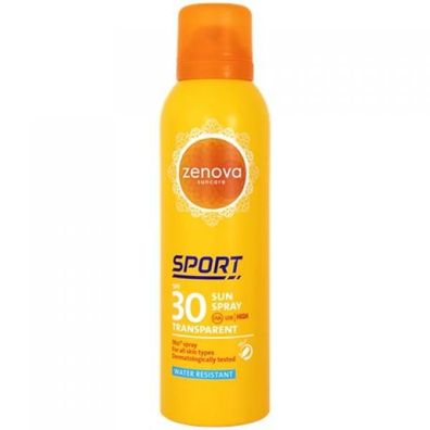 Zenova Suncare Sonnenschutzspray Sport LSF 30 200 ml