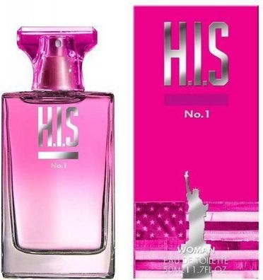 H.I.S Woman No. 1 Eau de Toilette 50 ml