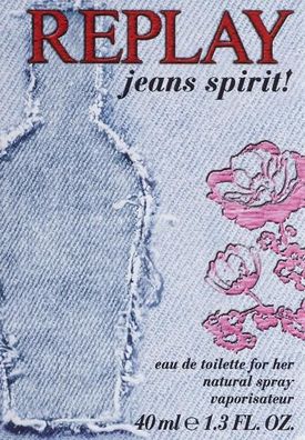 Replay Jeans Spirit EdT 40 ml